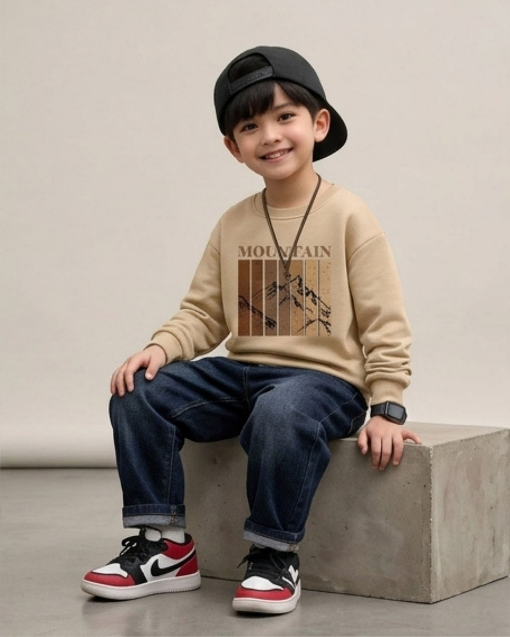 Skin Mountain Kids Sweatshirt