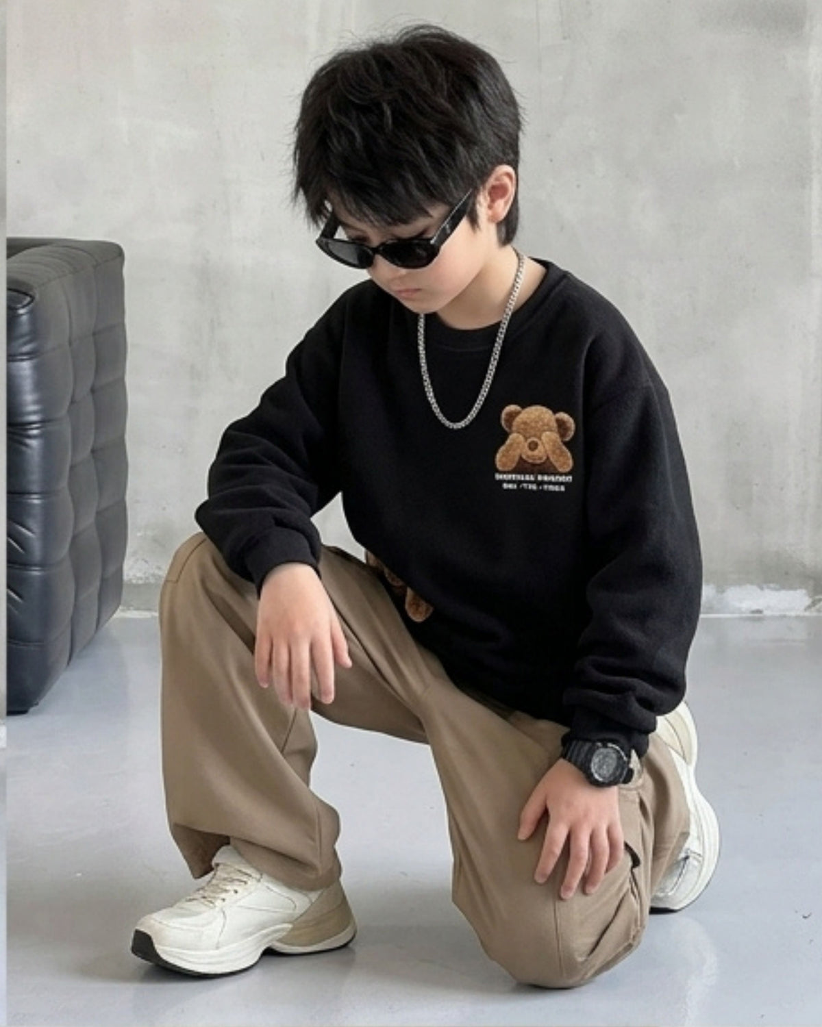 Black Bear Kids Sweatshirt