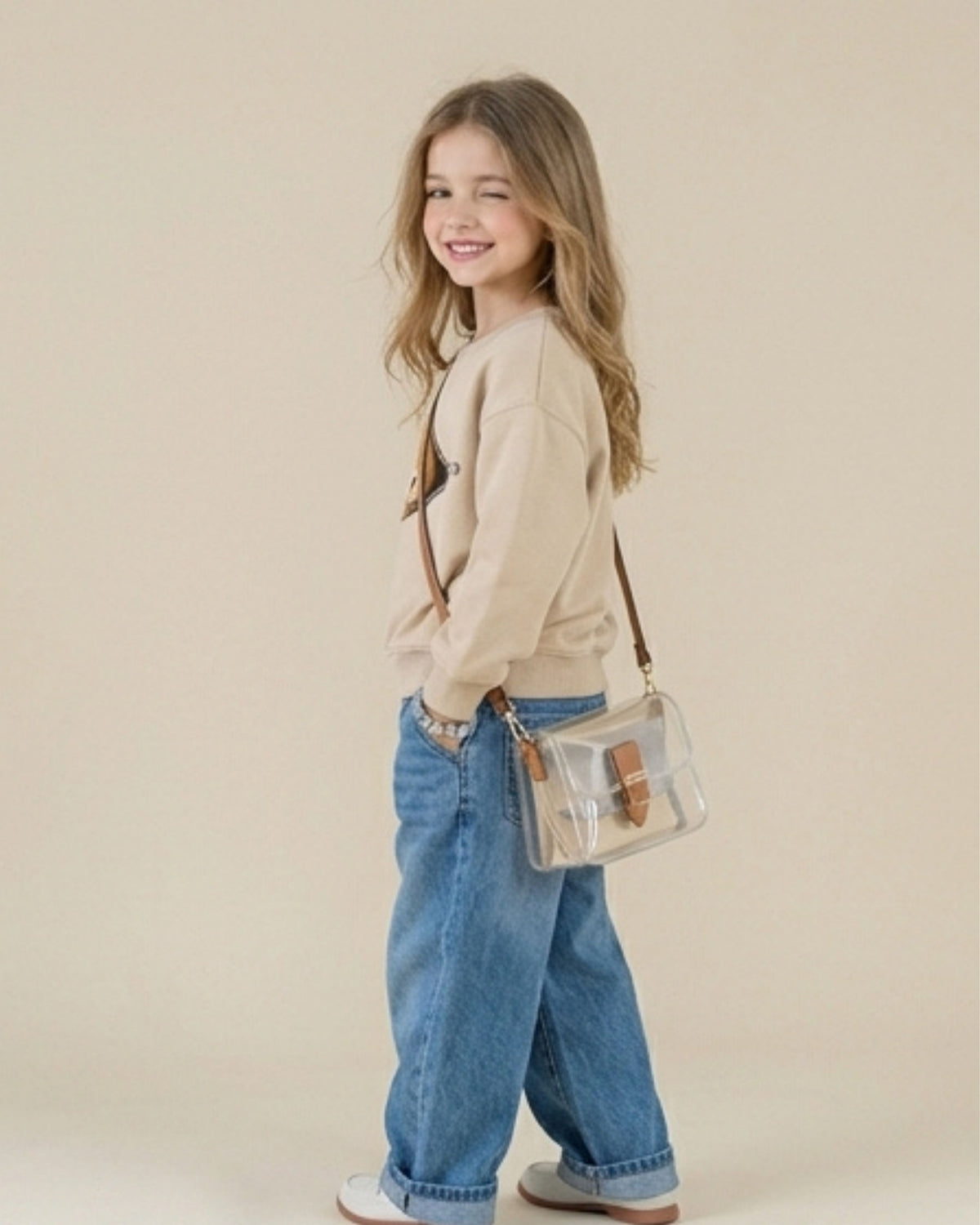 Bear Skin Girls Sweatshirt