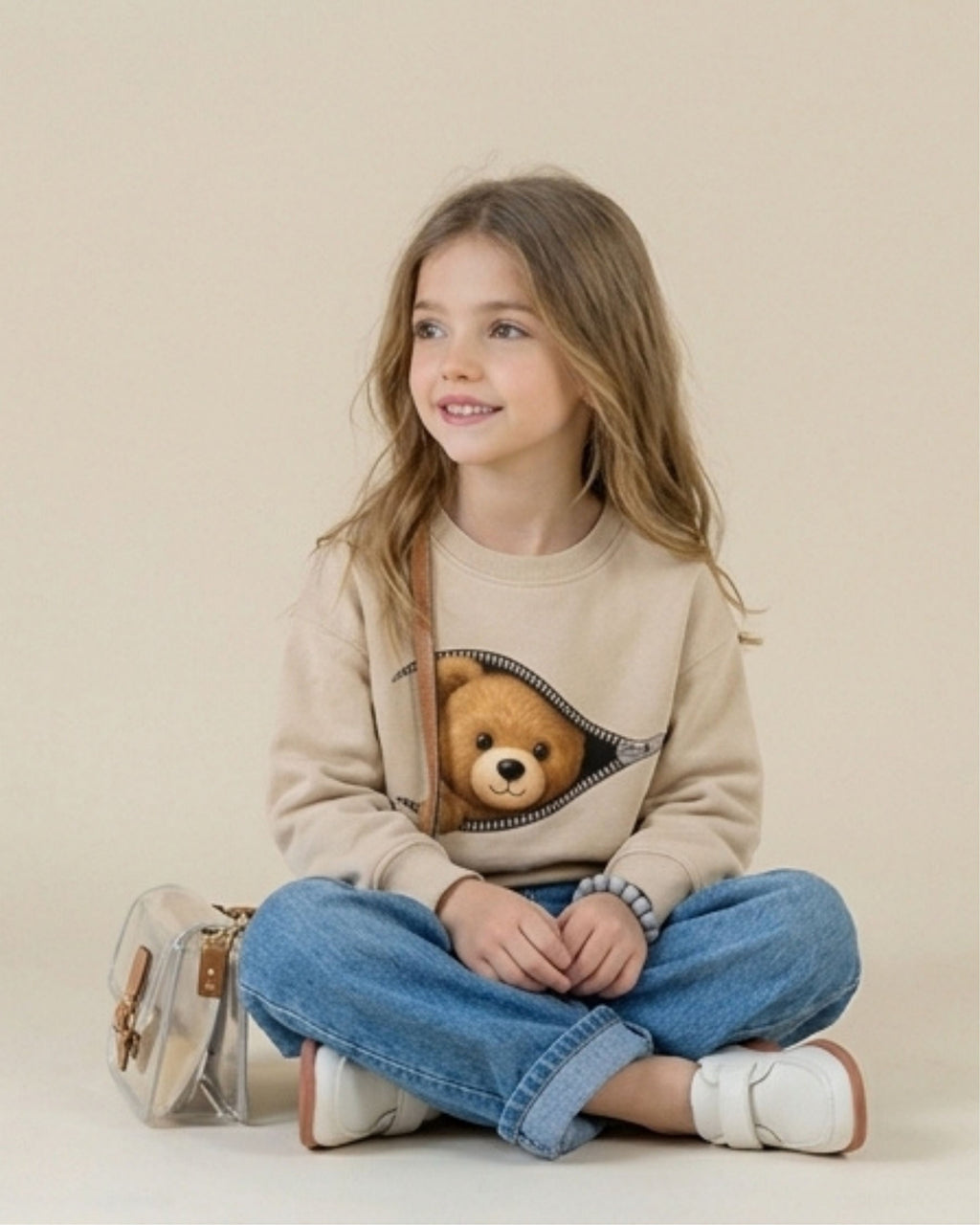 Bear Skin Girls Sweatshirt