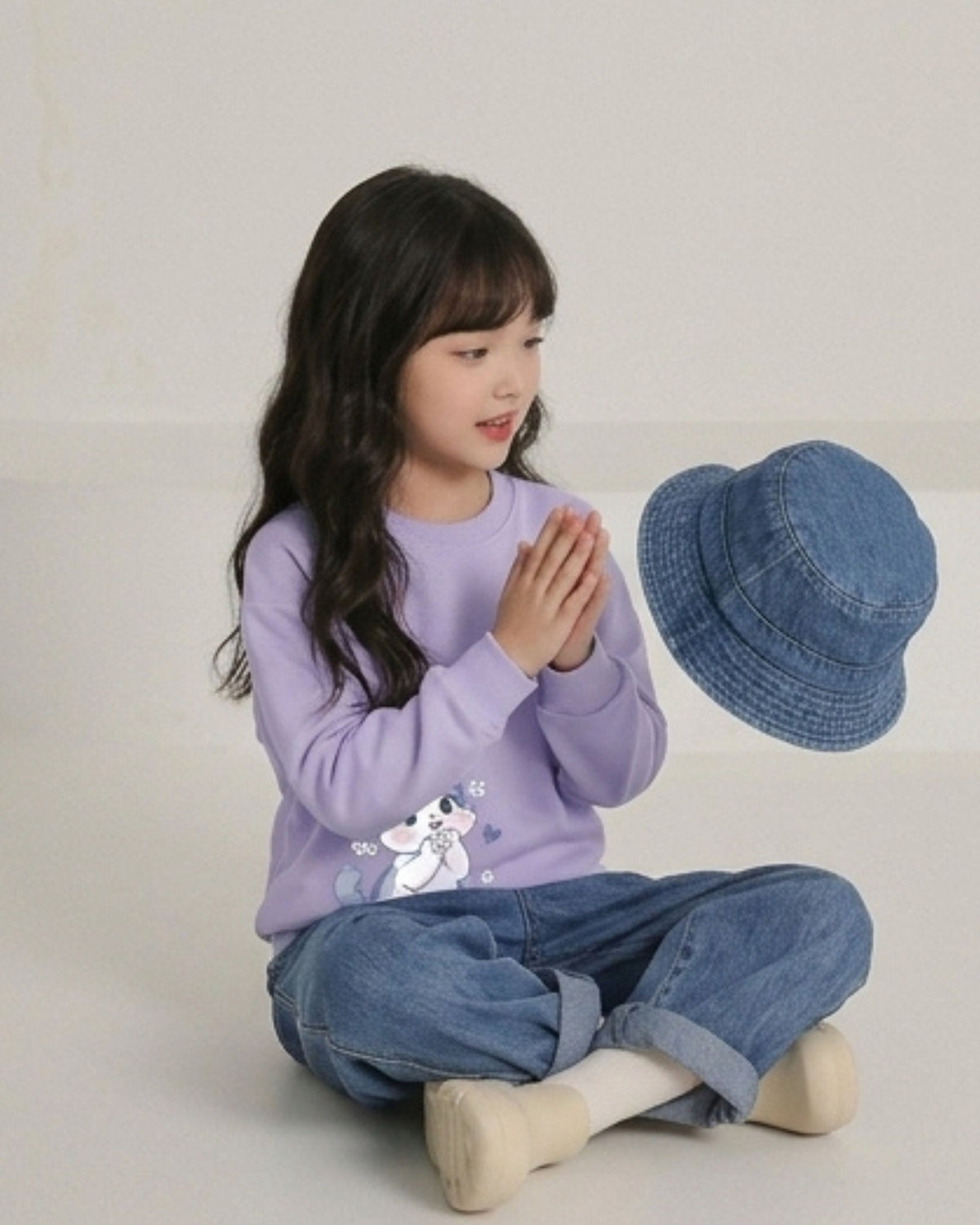 Lavender Girls Sweatshirt