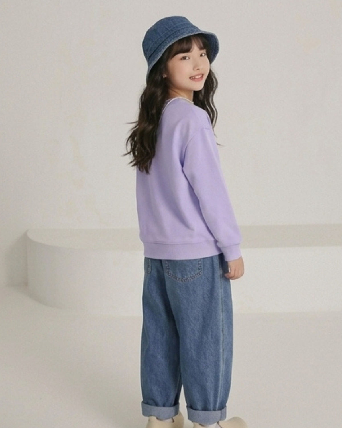 Lavender Girls Sweatshirt
