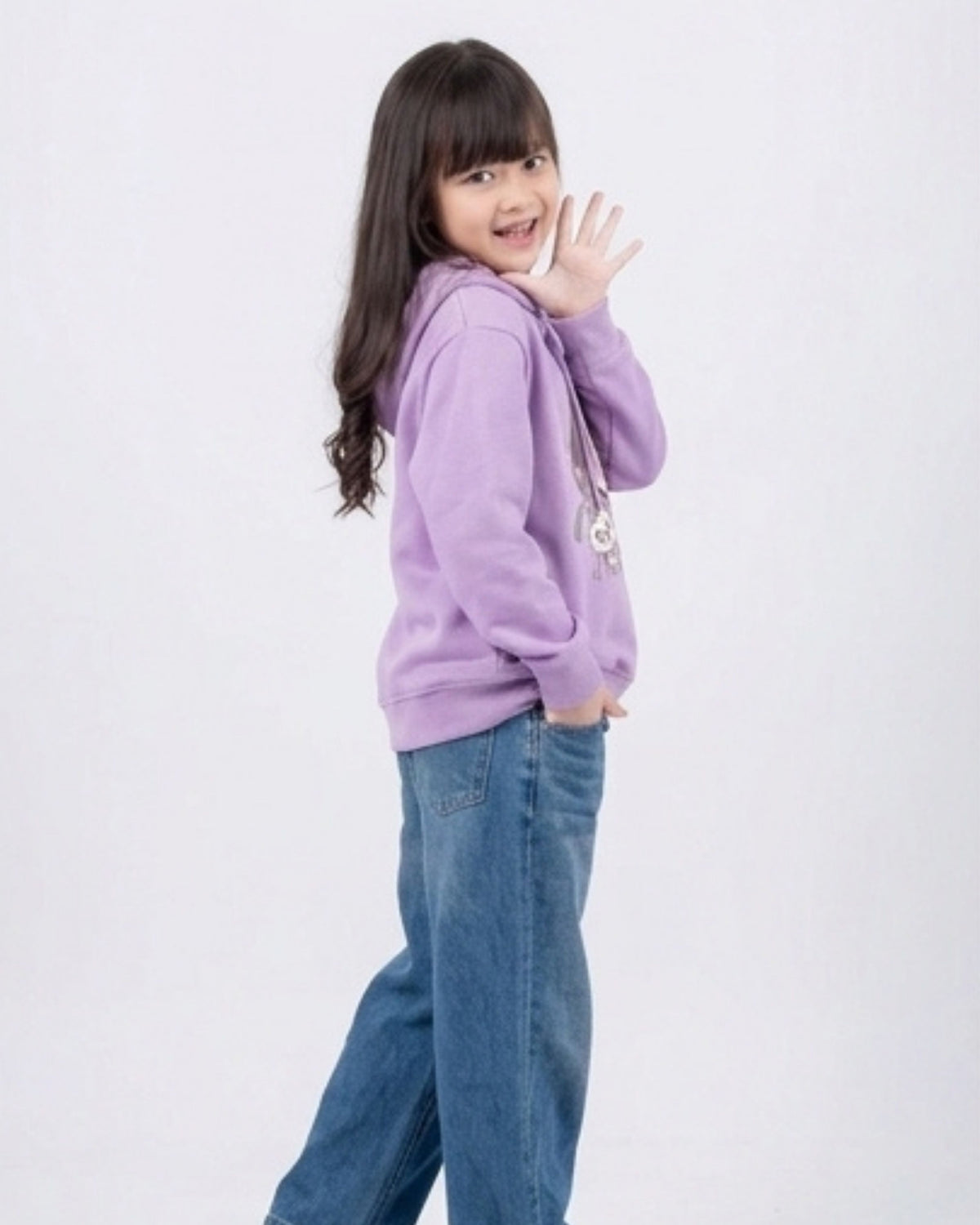 Purple Girls Hoodie