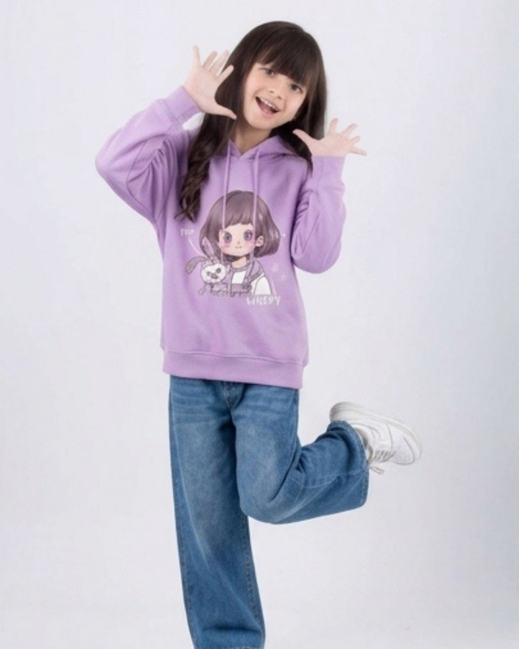 Purple Girls Hoodie