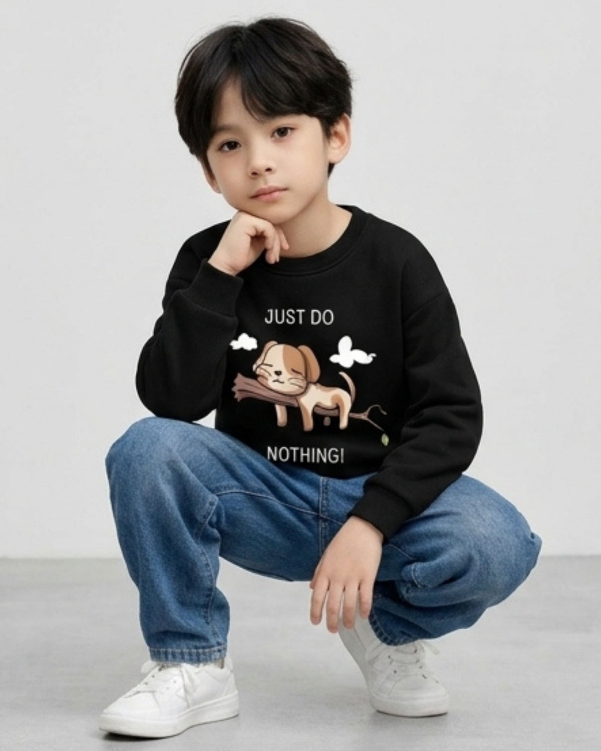 Black Kids Sweatshirt