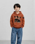 Mickey Mouse Brown Boys Hoodie